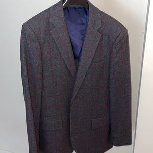 J. Crew Ludlow Windowpane Wool Blazer 38r.